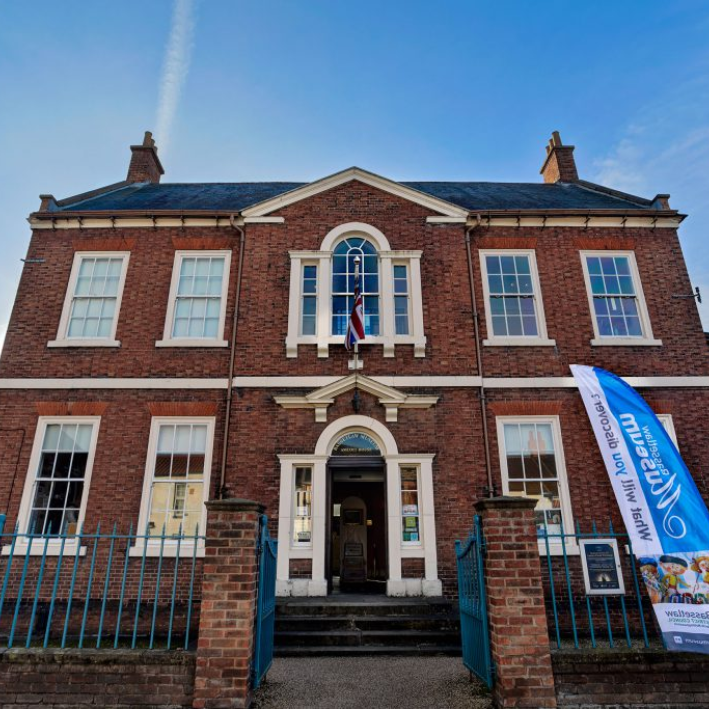 Exterior of Bassetlaw Museum in Retford