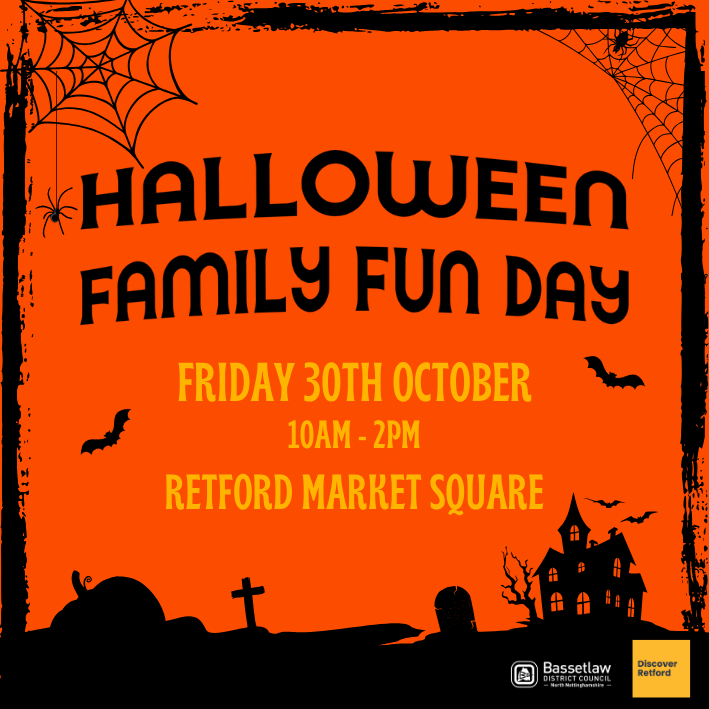 Retford Halloween Family Fun Day graphic